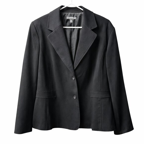 Apt. 9 Jackets & Blazers - Apt. 9 Women’s Black Blazer Jacket Size 18W Career Office Classic